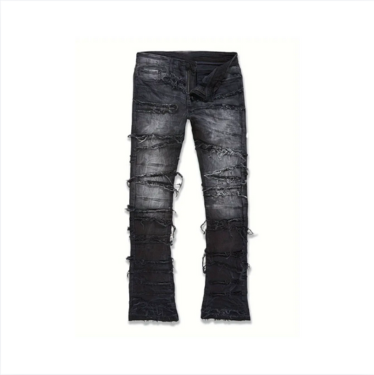 Black Flared Jeans